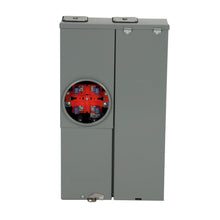 Square D™ HomeLine™ SC1624M125S 16-Space 24-Circuit All-In-One Field Installed Rainproof Combination Service Entrance Meter Main, 120/240 V AC, 125 A
