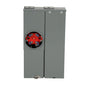 Square D™ HomeLine™ SC1624M125S 16-Space 24-Circuit All-In-One Field Installed Rainproof Combination Service Entrance Meter Main, 120/240 V AC, 125 A