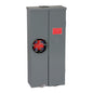 Square D™ Homeline™ SC2040M200C All-In-One Ringed Meter Main, 120/240 V AC, 100/200 A