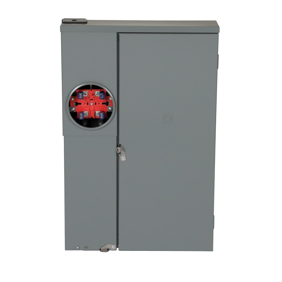 Square D™ HomeLine™ SC3042M200PS 30-Circuit 42-Space All-In-One Field Installed Rainproof Combination Service Entrance Meter Main, 200 A, 1 Phase, NEMA 3R Enclosure