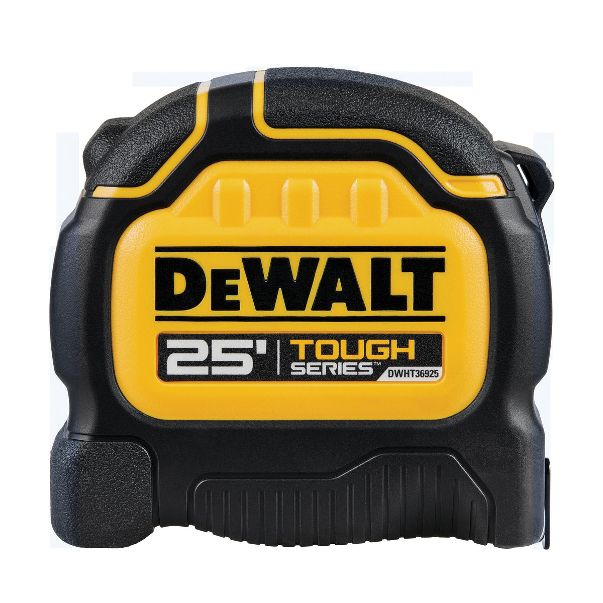 DeWALT® ToughSeries™ DWHT36925S Tape Measure, 25 ft L x 1-1/4 in W Blade, Steel Blade