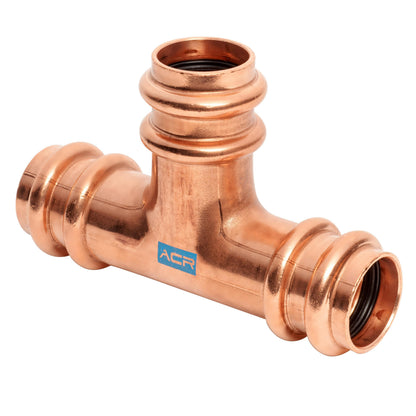 Press Fitting - Copper - Tee