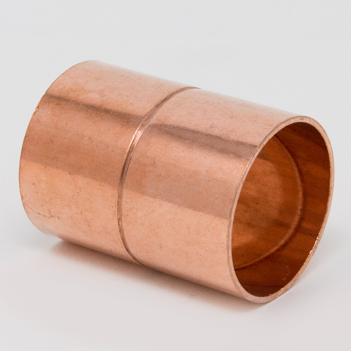 Rolled Stop Coupling - Copper - Solder