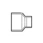 3/4 x 1/2" Fitting Reducer - Wrot Copper - Ftg x Solder
