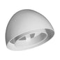 Supco® ECAP321 Flue Cap, For Use With 1-1/2 in, 2 in and 3 in PVC pipe, GELOY™ (ASA) Resin, Domestic