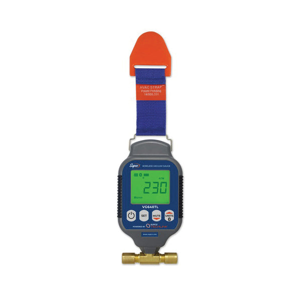 Wireless Vacuum Gauge - 0 to 19000 Micron Measuring