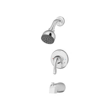 Symmons® 9602-PLR Tub and Shower System, 2.5 gpm Shower, Polished Chrome