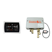 THERMASOL® DSP-SIG-WHT Digital Smart Shower Kit, 110 V AC 0.5 A Input/15 V DC 3 A Output, LCD Display, 5 in Display