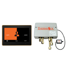 THERMASOL® DSPU-TT10-AB Digital Smart Shower Kit With Upgraded Trim, 110 V AC 0.5 A Input/15 V DC 3 A Output, LCD Display, 10 in Display