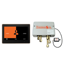 THERMASOL® DSPU-TT10-SN Digital Smart Shower Kit With Upgraded Trim, 110 V AC 0.5 A Input/15 V DC 3 A Output, LCD Display, 10 in Display