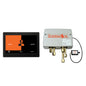 THERMASOL® DSPU-TT10-WHT Digital Smart Shower Kit With Upgraded Trim, 110 V AC 0.5 A Input/15 V DC 3 A Output, LCD Display, 10 in Display