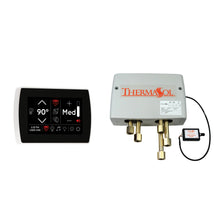 THERMASOL® DSP-SIGF-WHT Digital Shower Package, 110 V AC 0.5 A Input/15 V DC 3 A Output, LCD Display, 5 in Display