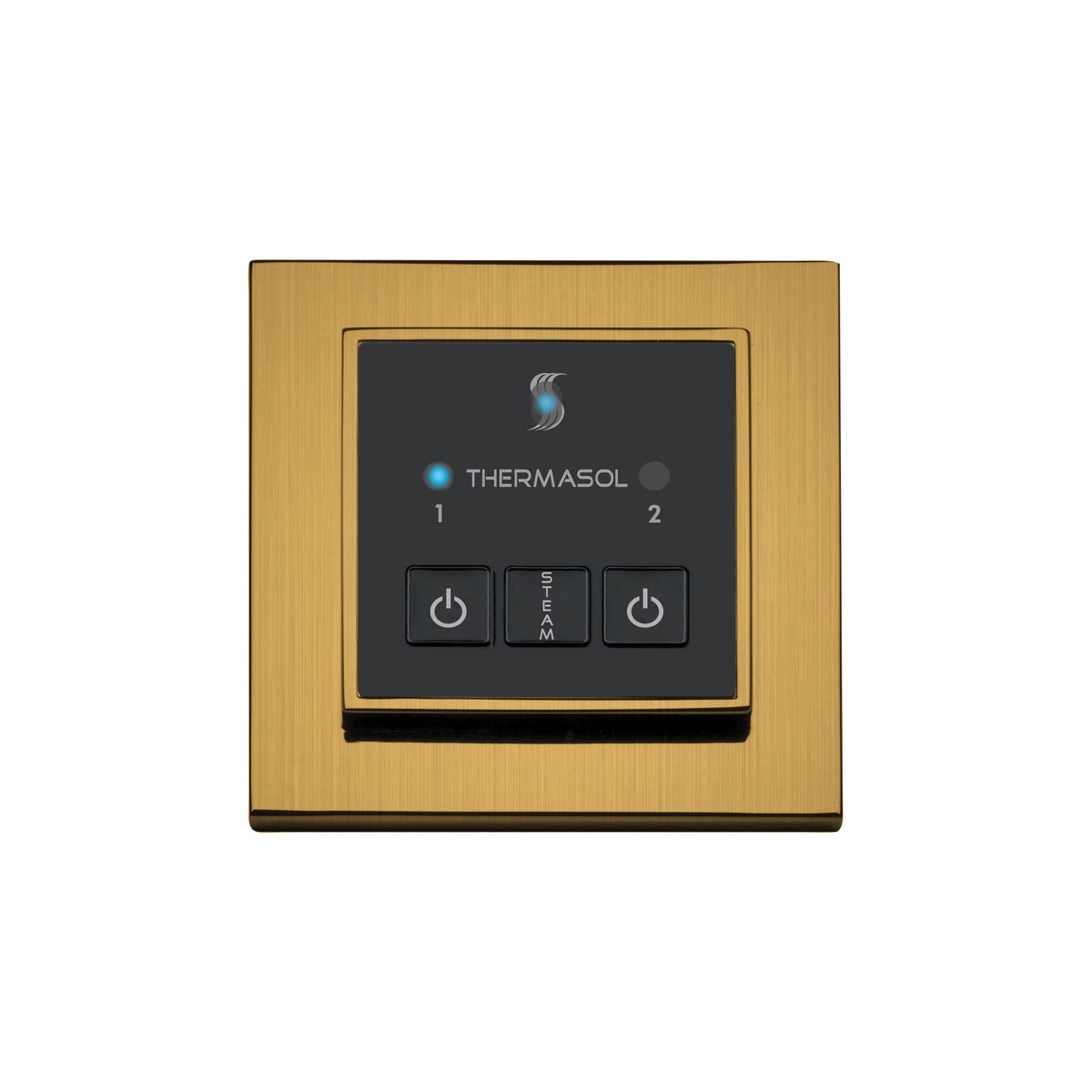 Easy Start - Modern Steam Shower Control Unit - Square Panel