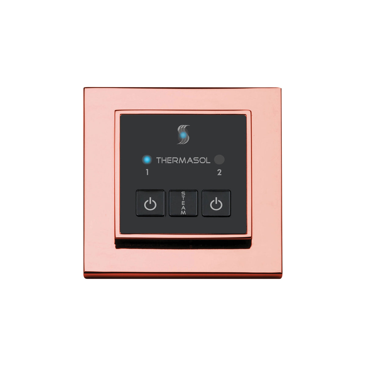 Easy Start - Modern Steam Shower Control Unit - Square Panel