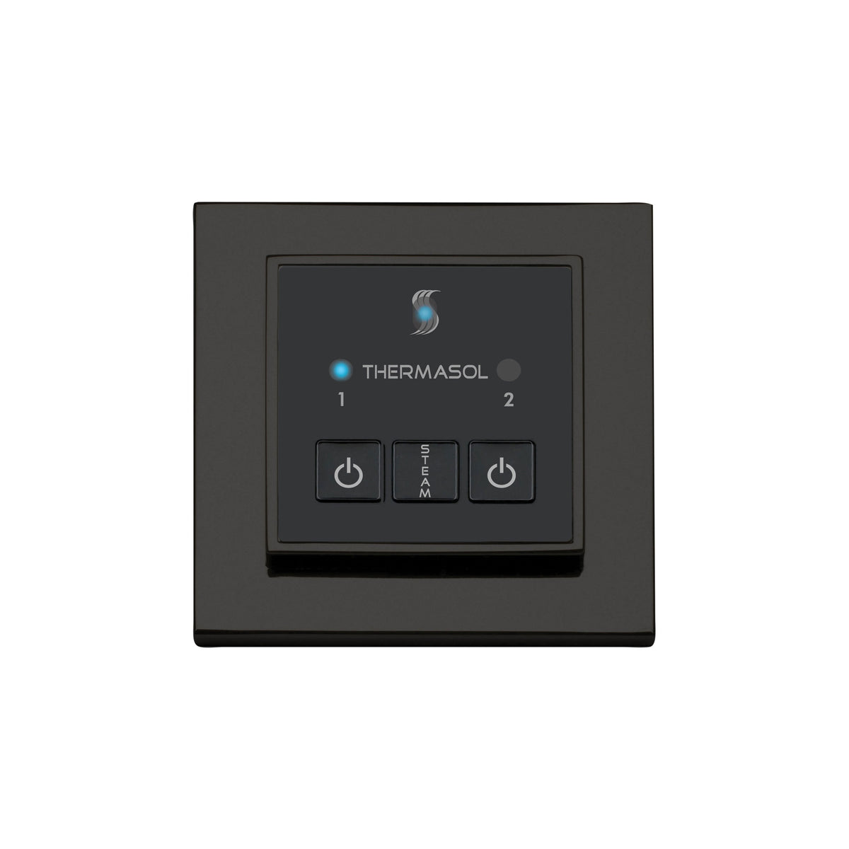Easy Start - Modern Steam Shower Control Unit - Square Panel
