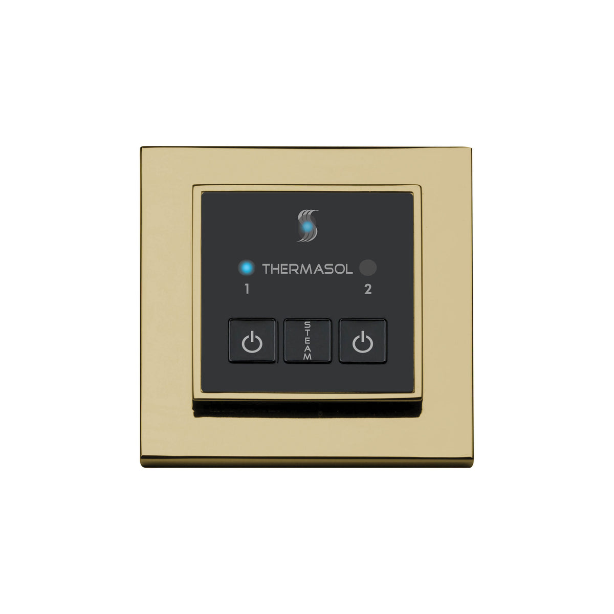 Easy Start - Modern Steam Shower Control Unit - Square Panel