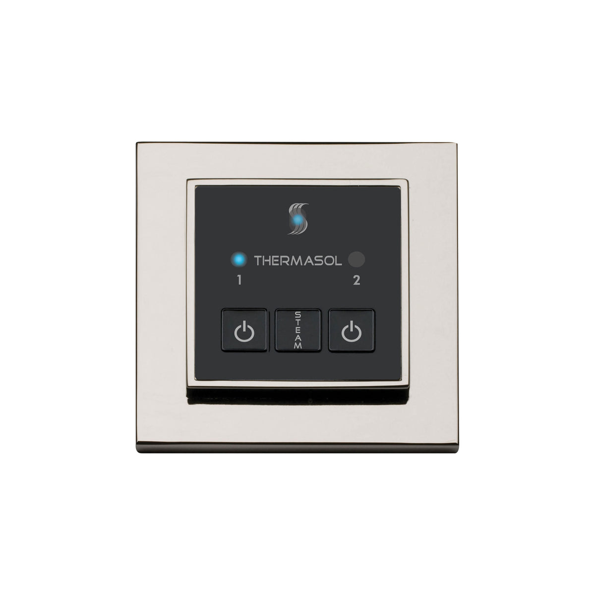 Easy Start - Modern Steam Shower Control Unit - Square Panel