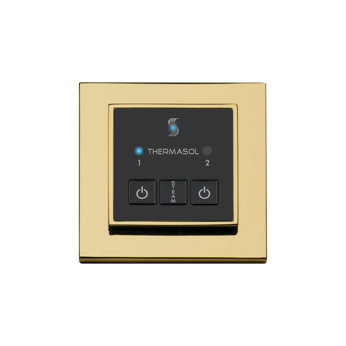 Easy Start - Modern Steam Shower Control Unit - Square Panel