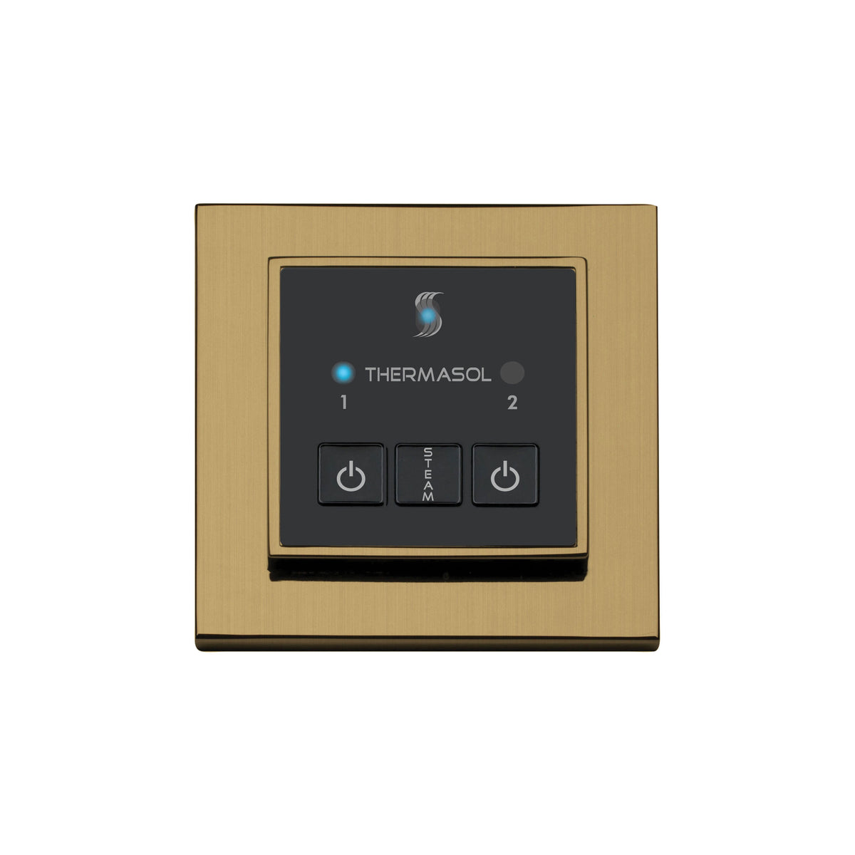 Easy Start - Modern Steam Shower Control Unit - Square Panel