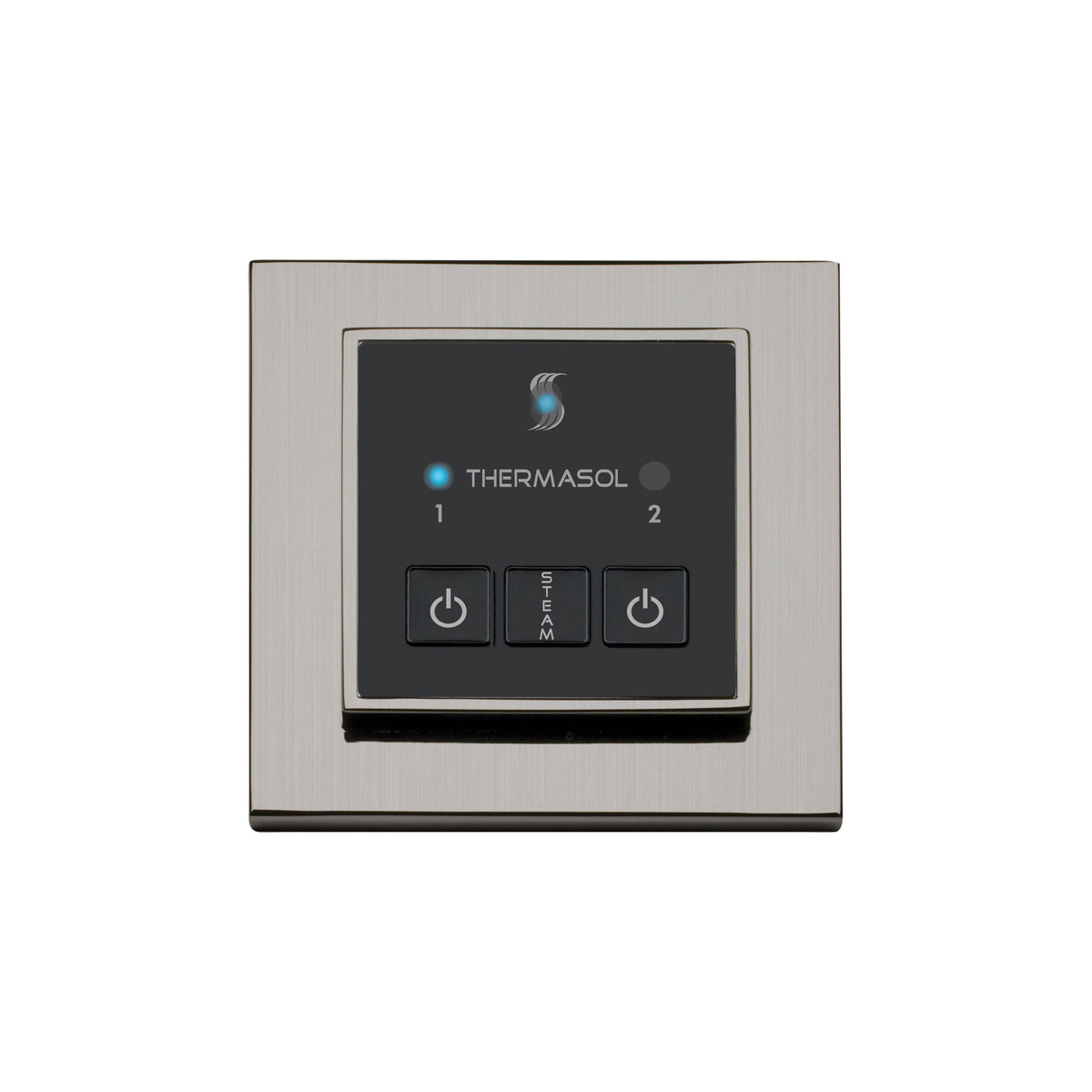 Easy Start - Modern Steam Shower Control Unit - Square Panel