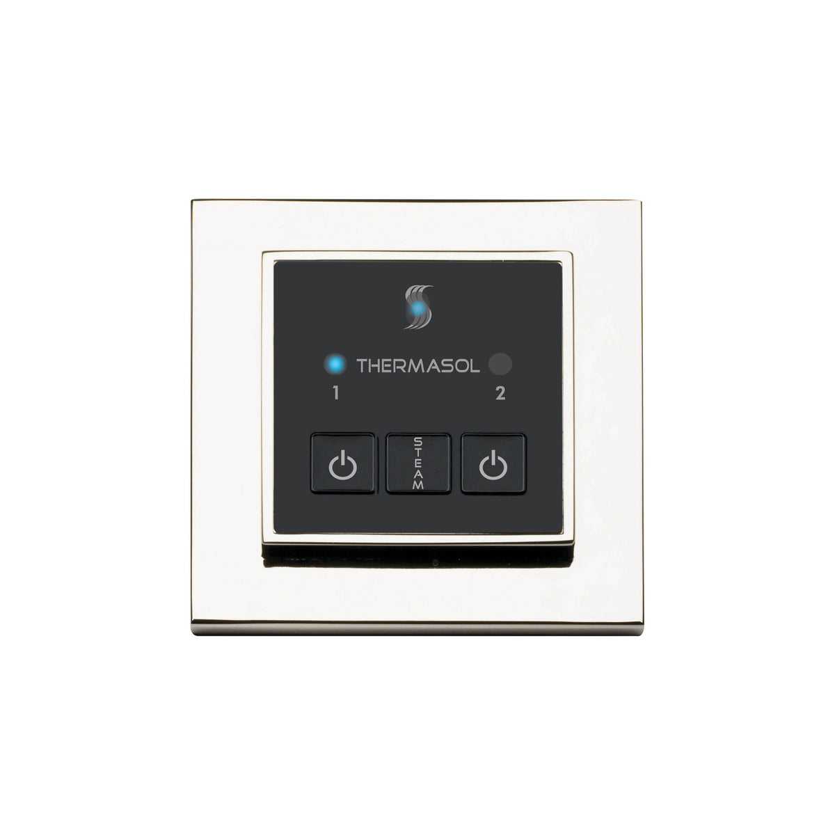 Easy Start - Modern Steam Shower Control Unit - Square Panel