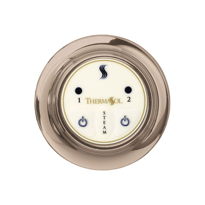 Easy Start - Traditional Steam Shower Control Unit - Flush