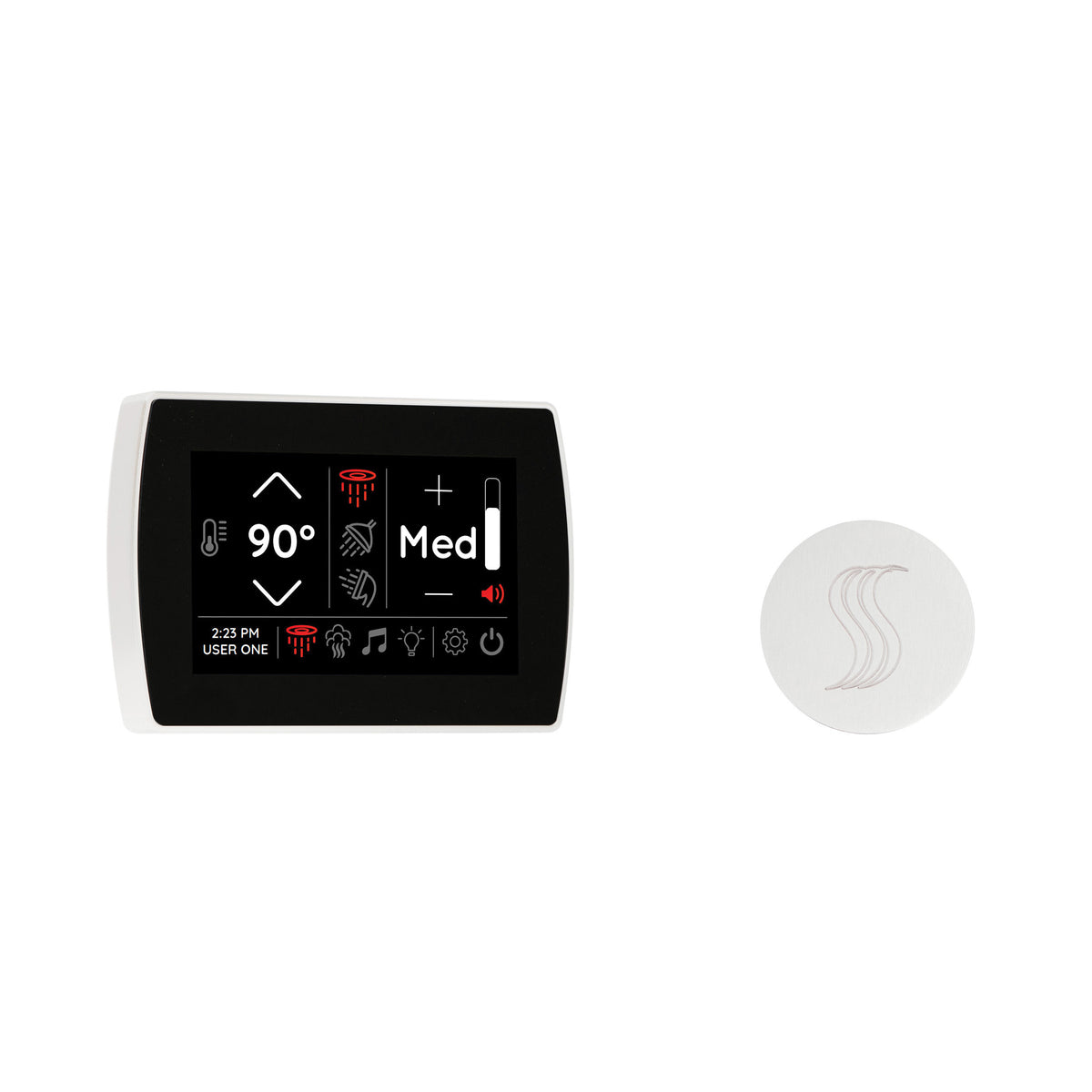Signatouch Series - Single Touch Shower Control - White