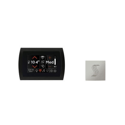 Signatouch Series - Modern Steam Shower Kit with Square Trim