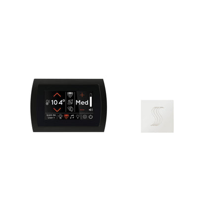 Signatouch Series - Modern Steam Shower Kit with Square Trim