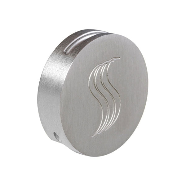 THERMASOL® SteamVection Contemporary Round Steam Shower Head, 1-3/4 in Dia, NPT Connection, Brass, Domestic