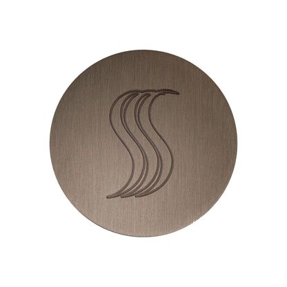 THERMASOL® SteamVection Contemporary Round Steam Shower Head, 1-3/4 in Dia, NPT Connection, Brass, Domestic
