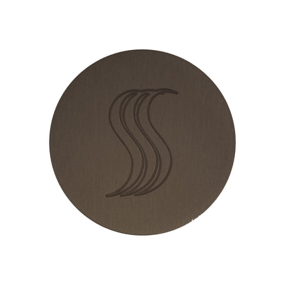 THERMASOL® SteamVection Contemporary Round Steam Shower Head, 1-3/4 in Dia, NPT Connection, Brass, Domestic