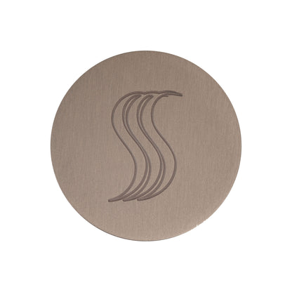 THERMASOL® SteamVection Contemporary Round Steam Shower Head, 1-3/4 in Dia, NPT Connection, Brass, Domestic