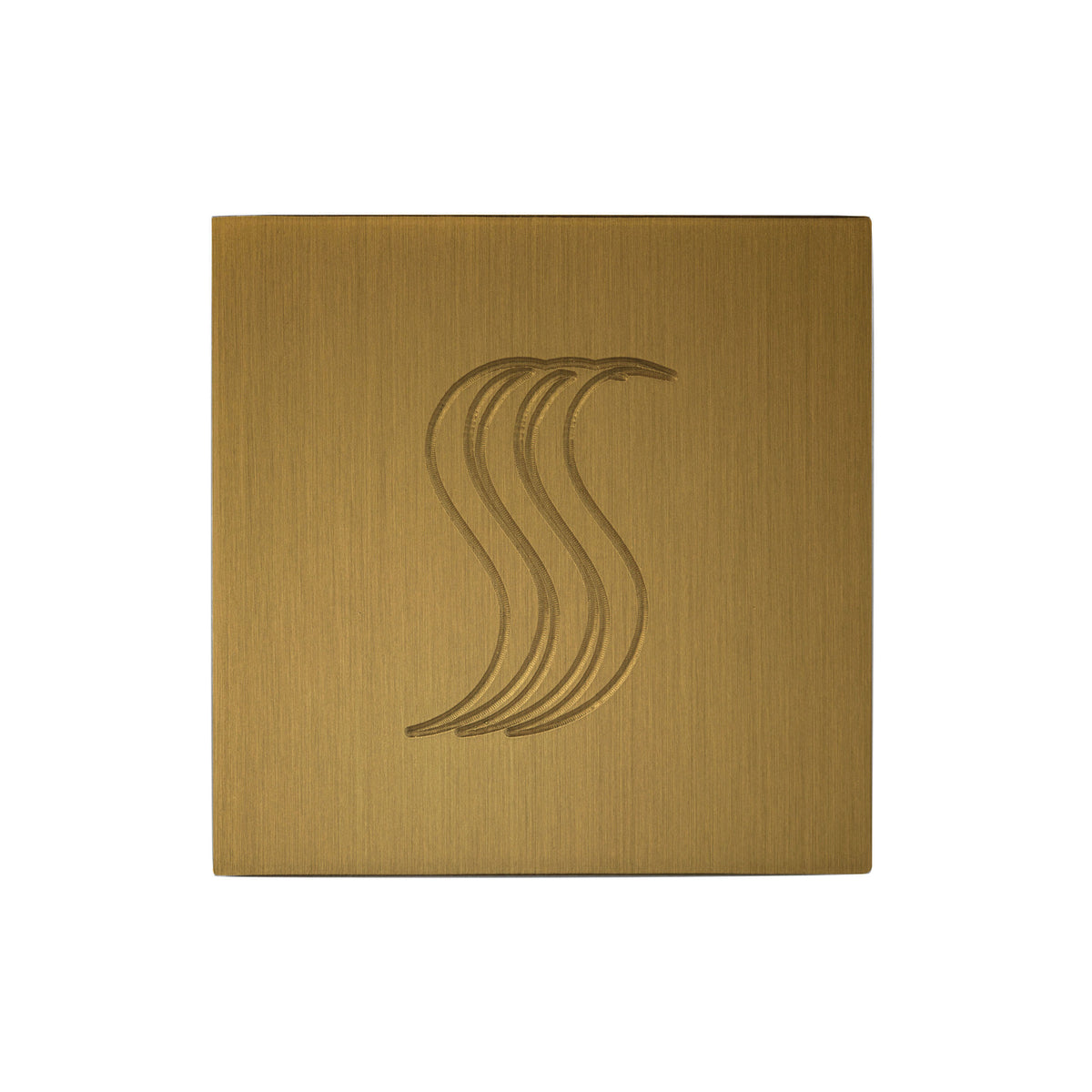 THERMASOL® SteamVection Modern Square Steam Shower Head, 1-3/4 in H x 1-3/4 in W, NPT Connection, Brass, Domestic