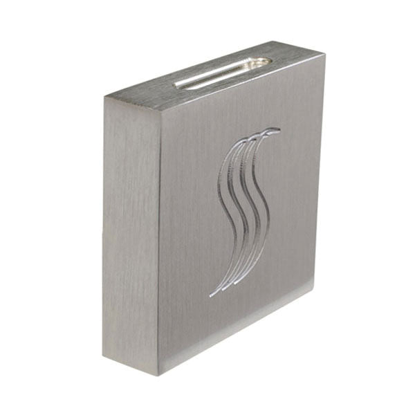 THERMASOL® SteamVection Modern Square Steam Shower Head, 1-3/4 in H x 1-3/4 in W, NPT Connection, Brass, Domestic