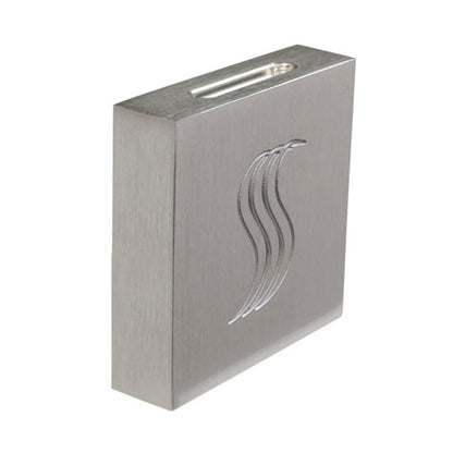 THERMASOL® SteamVection Modern Square Steam Shower Head, 1-3/4 in H x 1-3/4 in W, NPT Connection, Brass, Domestic