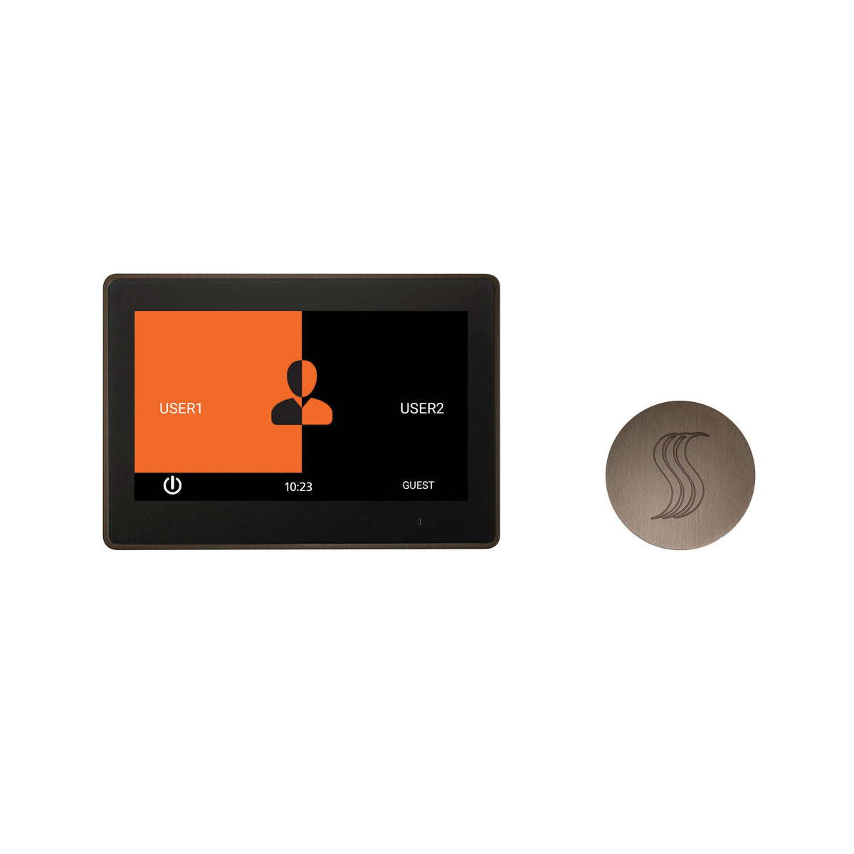 Thermatouch - Modern Steam Shower Kit - LCD Display