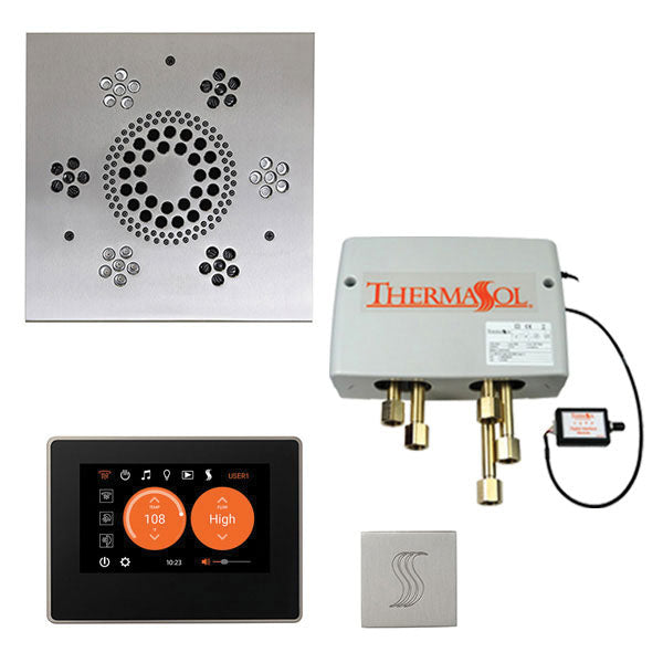 Wellness - Twpss Steam Shower Package with Square Trim