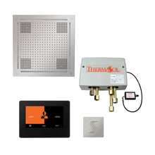 THERMASOL® TWPH7S-PC Wellness Total HydroVive Package With Square Trim, LCD Display, Touch Screen Panel, Polished Chrome, For Use With TFX, SSA and PRO Series Steam Generators