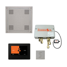 THERMASOL® TWPH7S-SC Wellness Total HydroVive Package With Square Trim, LCD Display, Touch Screen Panel, Satin Chrome, For Use With TFX, SSA and PRO Series Steam Generators