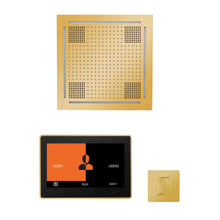 THERMASOL® WHSTP10S-PG Wellness HydroVive Steam Package, LCD Display, Touch Screen Panel, Polished Gold, For Use With TFX, SSA and PRO Series Steam Generators