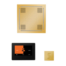 THERMASOL® WHSTP7S-PG Wellness HydroVive Steam Package, LCD Display, Touch Screen Panel, Polished Gold, For Use With TFX, SSA and PRO Series Steam Generators