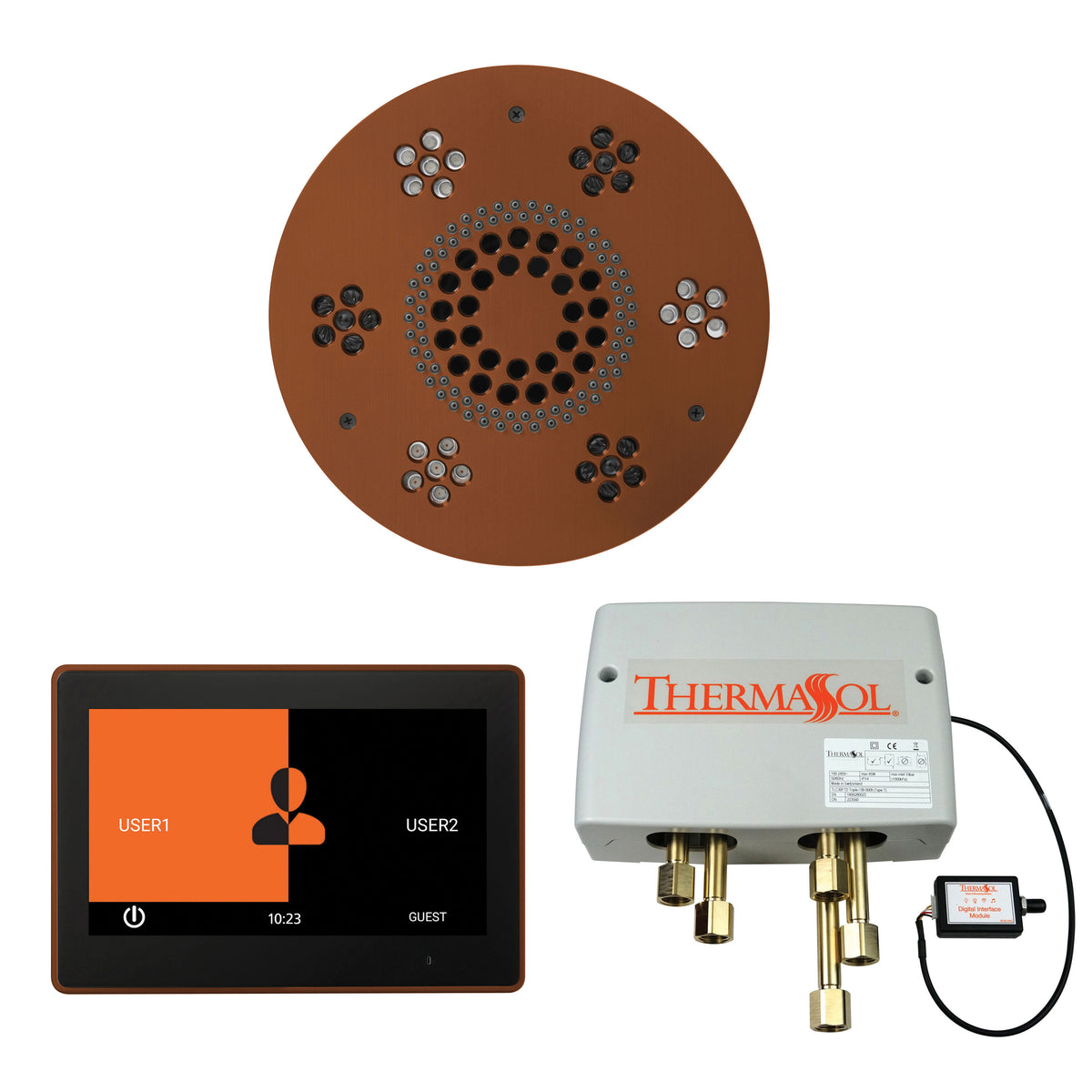 Wellness - Shower Package with Trim - Ceiling Mount - WSP10R