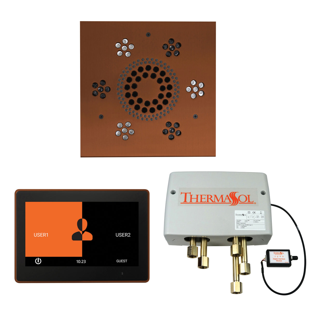 Wellness - Shower Package with Trim - Ceiling Mount - WSP10S