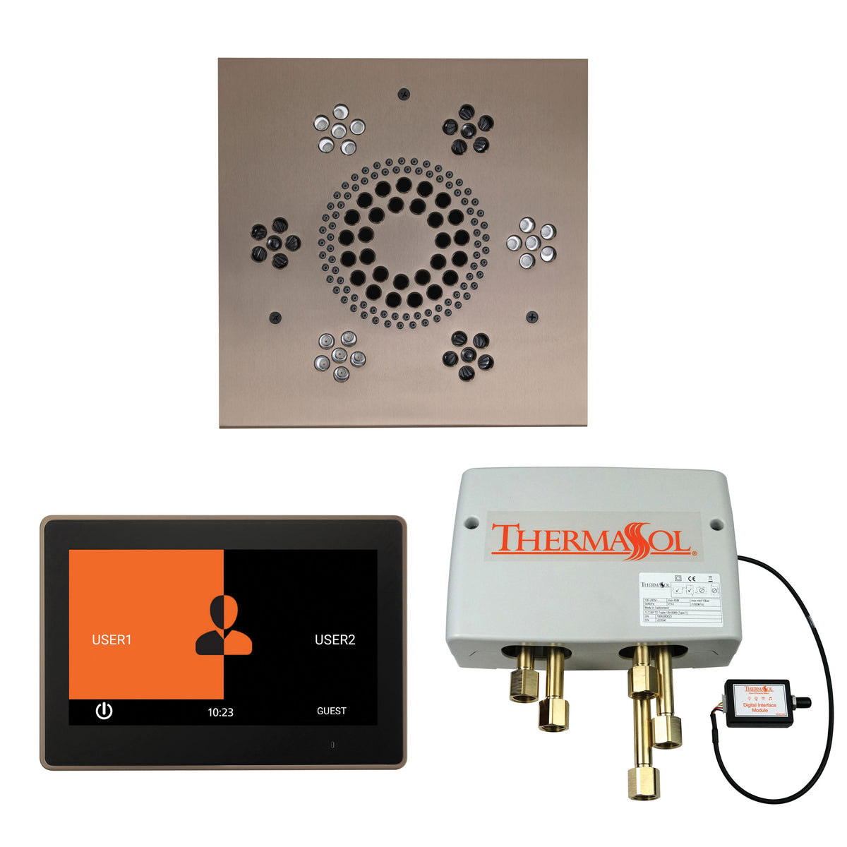 Wellness - Shower Package with Trim - Ceiling Mount - WSP10S