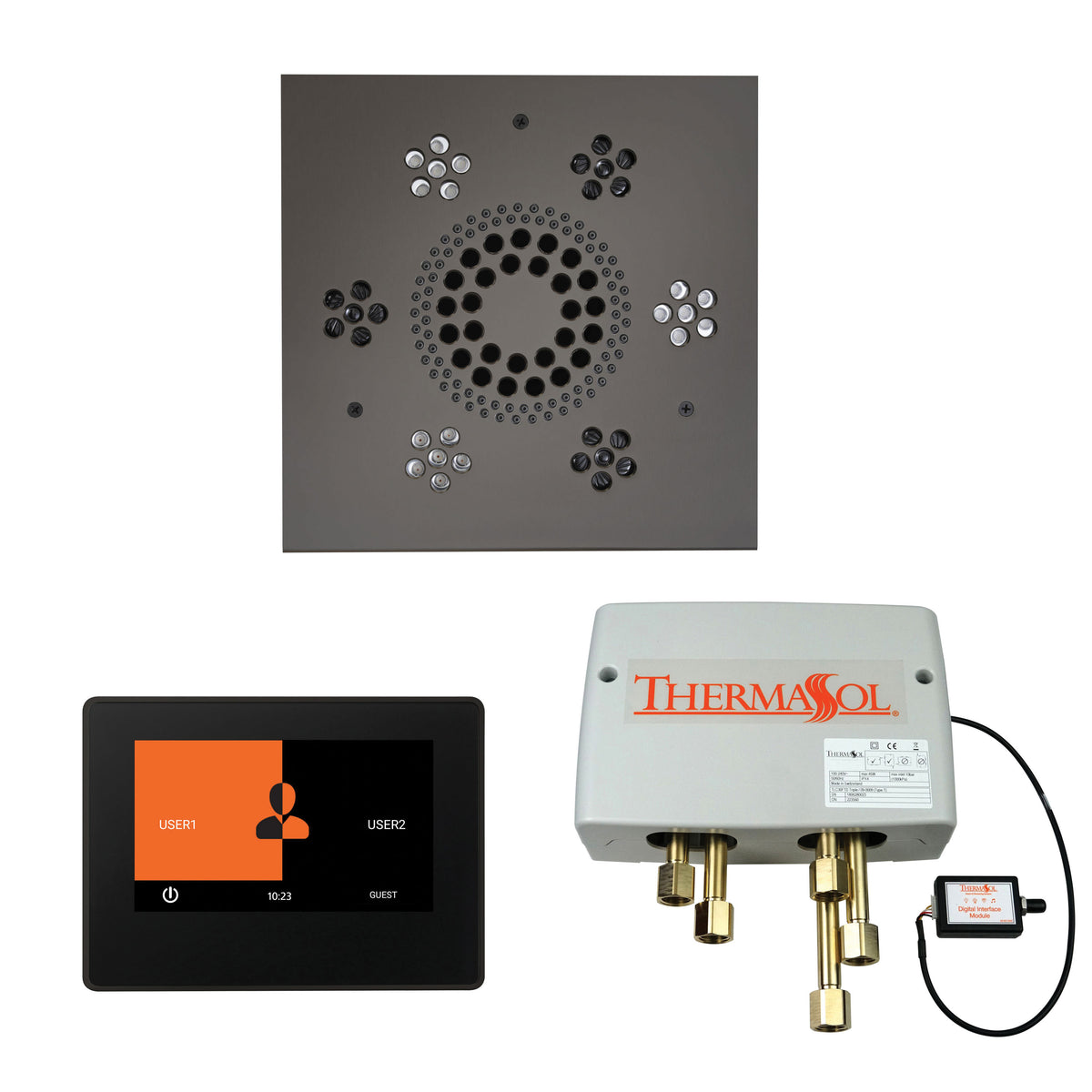 Wellness - Shower Package with Trim - Ceiling Mount - WSP7S