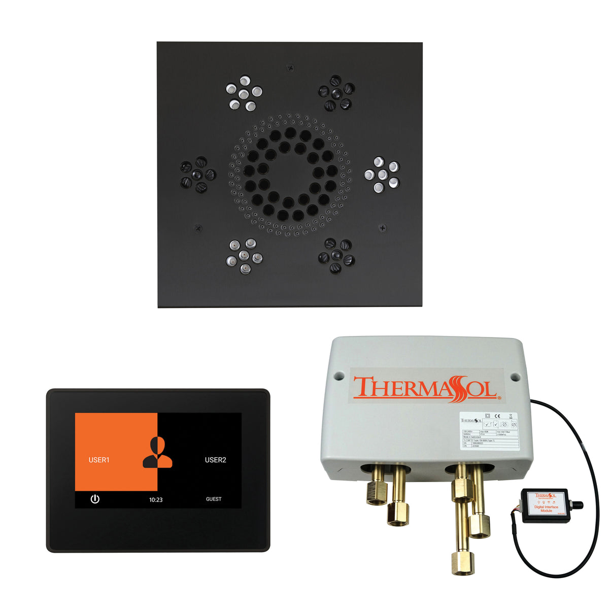 Wellness - Shower Package with Trim - Ceiling Mount - WSP7S