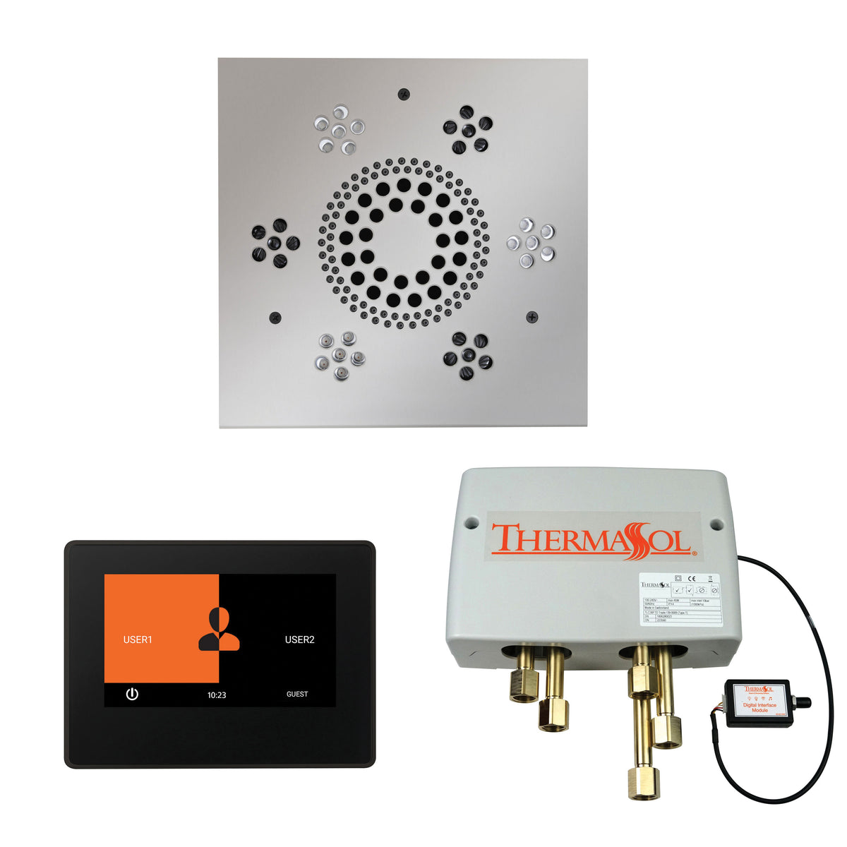 Wellness - Shower Package with Trim - Ceiling Mount - WSP7S
