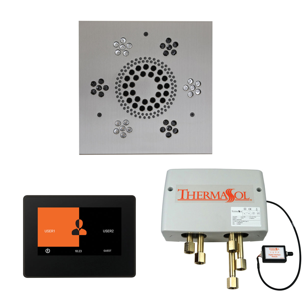 Wellness - Shower Package with Trim - Ceiling Mount - WSP7S