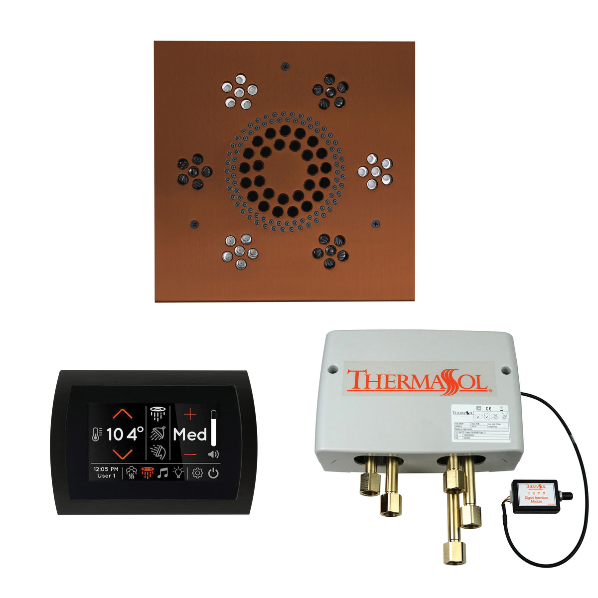 Wellness - Shower Package with Trim - Ceiling Mount